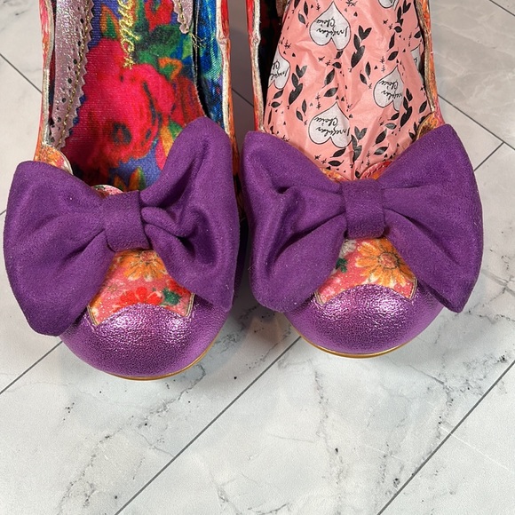 Irregular Choice Womens Shoes Heels Pumps Designer BEACH TRIP PINK 12M EU 43 - Picture 5 of 9